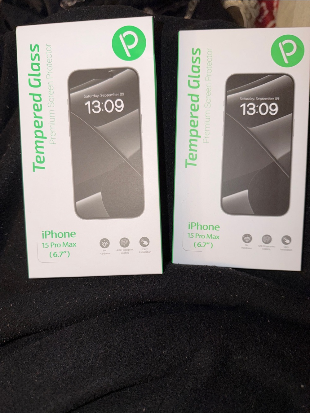 NWOT Tempered Glass Screen Protector for iPhone 15 Pro Max - Clear